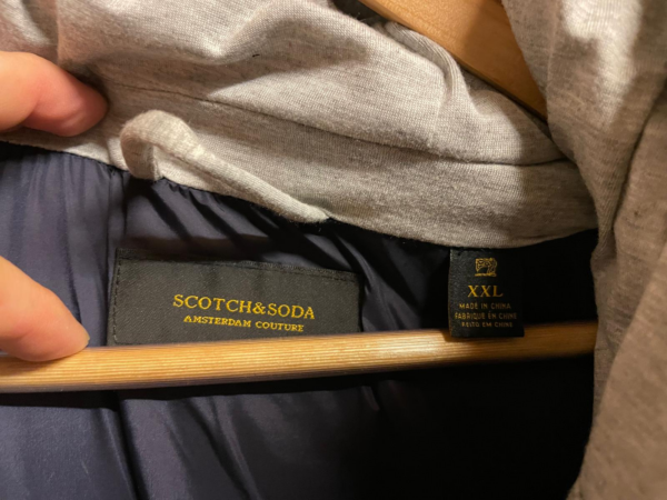 9478b6a4-cd78-40ee-a773-049c8c22ed70 Scotch & Soda donsjack – maat XXL