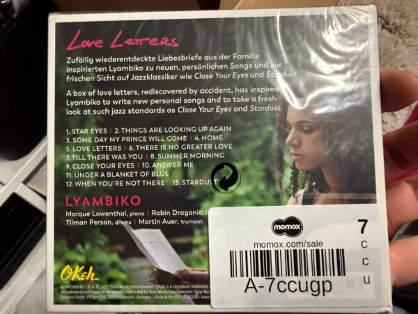 WhatsApp Image 2026-09-07 at 19.16.54 Lyambiko – Love Letters (jazz-cd)