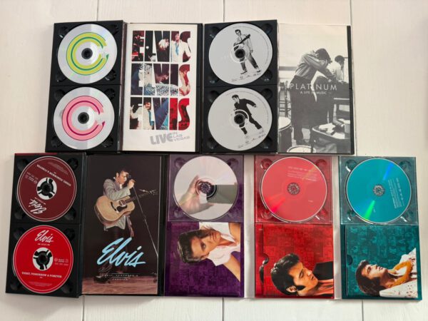 Elvis Presley cd-boxen – keuze uit vier
