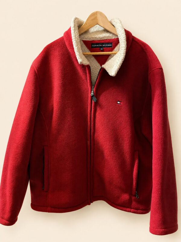 tommy-fleece-main Tommy Hilfiger heren fleecejas – maat XL