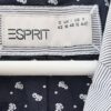 IMG_8060 Esprit blazer blauw-wit gestreept met witte bies – maat 42
