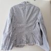 IMG_8061 Esprit blazer blauw-wit gestreept met witte bies – maat 42