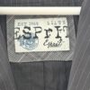 IMG_8063 Esprit donkergrijze blazer met krijtstreep – maat 44