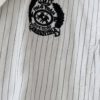 IMG_8068 L’Argentina witte gestreepte blazer met borduursels – maat 42