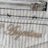 IMG_8069 L’Argentina witte gestreepte blazer met borduursels – maat 42