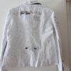 IMG_8070 L’Argentina witte gestreepte blazer met borduursels – maat 42